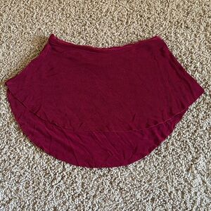 Maroon Women's Bullet Pointe Skirt